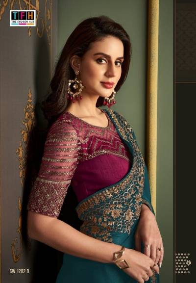 SANDALWOOD 12 BY TFH SILK SAREE MANUFACTURER IN INDIA